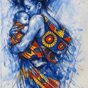 Wrapped in Blue Ink and Love by Goodluck Jane